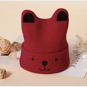 Red Winter Bear Hats